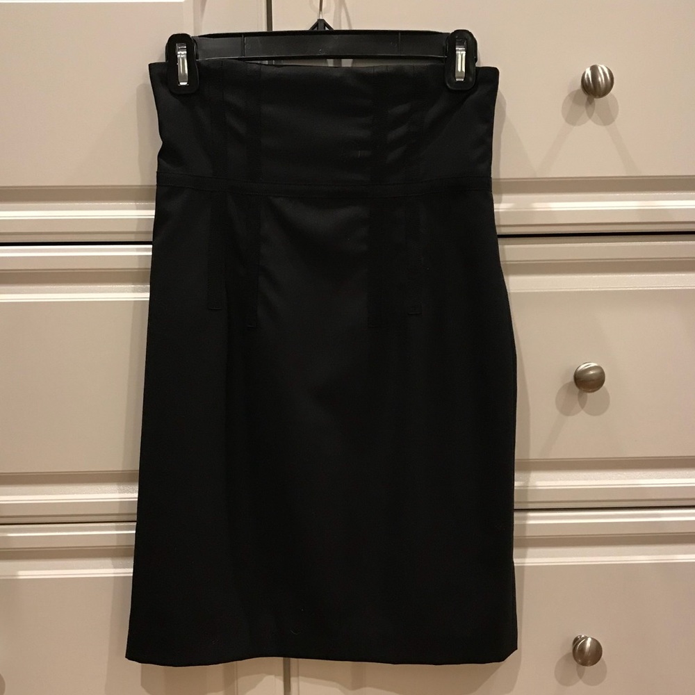 High waisted pencil skirt, size 0
